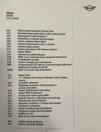 MINI Cooper S cena 71900 przebieg: 85000, rok produkcji 2016 z Warszawa małe 326